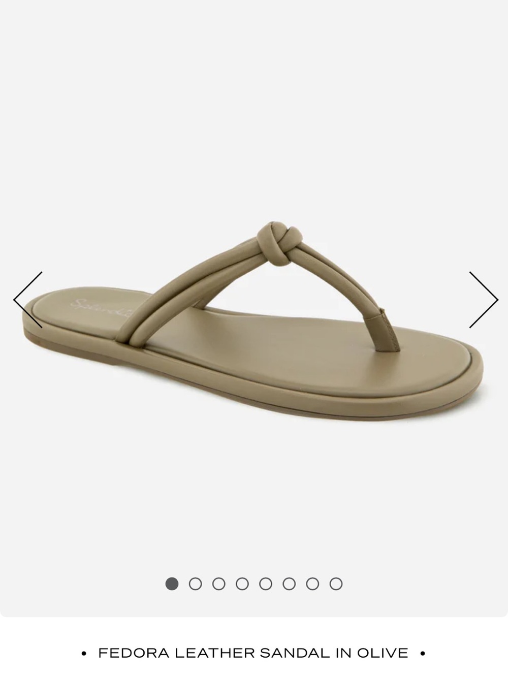 Splendid Fedora Sandals in olive